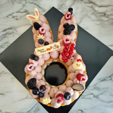 Bunny cake vanille - fruits rouges